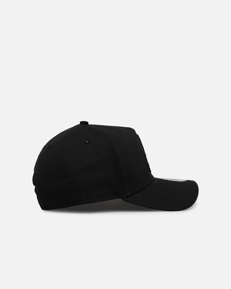 Chicago Bulls Negra Upside Down 9FORTY A-Frame Snapback
