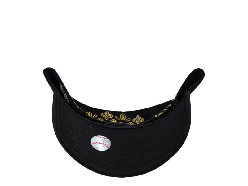 New York Yankees Rear Arch Black Edition 9FORTY A-Frame Snapback