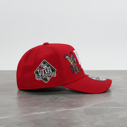 Los Angeles Dodgers Viva Eagle Scarlet Prime Edition 9FORTY A-Frame Snapback