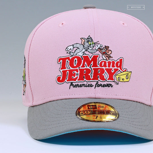 Tom and Jerry™ 85th Anniversary Frenemies Forever Pale Pink 59FIFTY Fitted