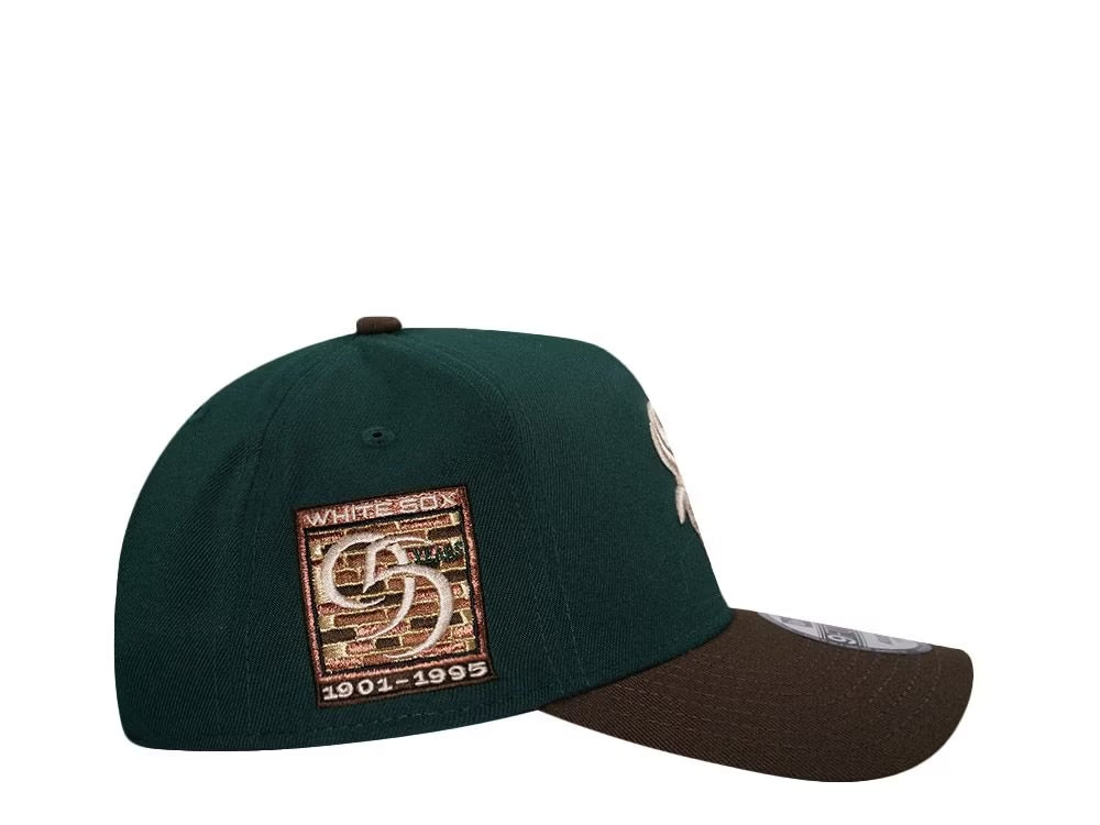 Chicago White Sox Verde y Viscera Cafe 9FORTY A-Frame Snapback