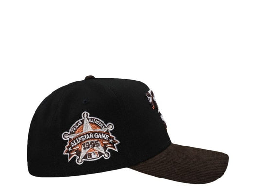 Texas Rangers All Star Game 1995 Black Two Tone Editon 9FORTY A-Frame Snapback