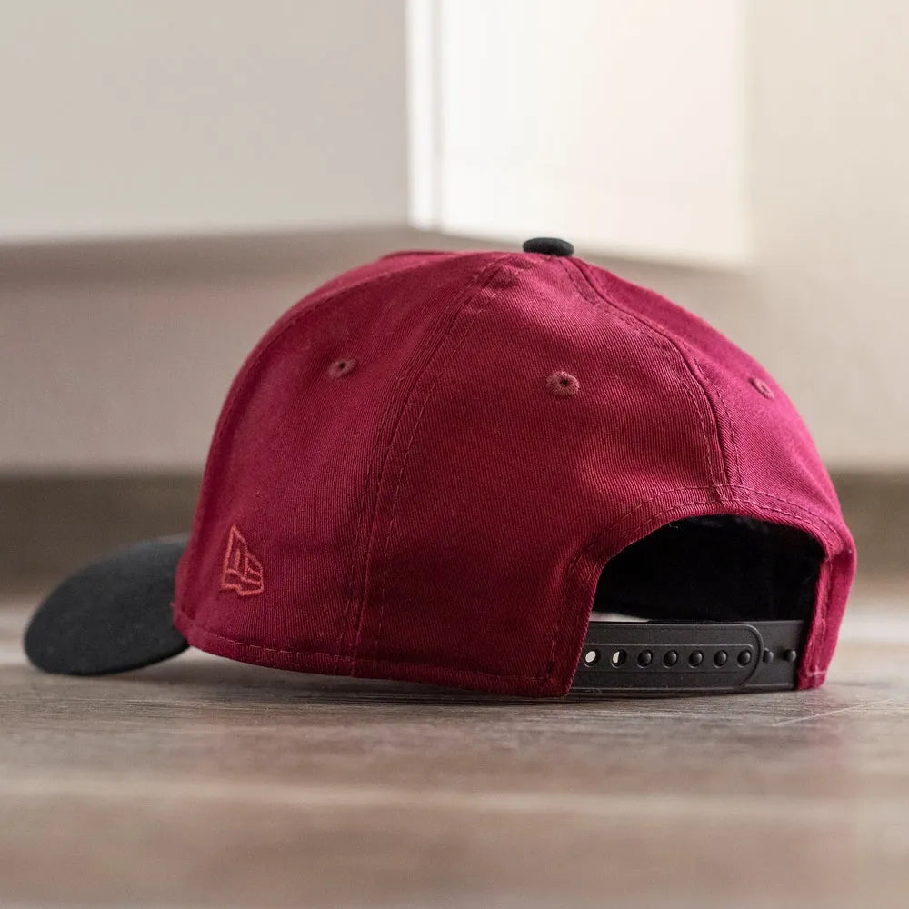 FAM Exclusive — New York Yankees Corinta y Víscera Negra 9FORTY A-Frame Snapback