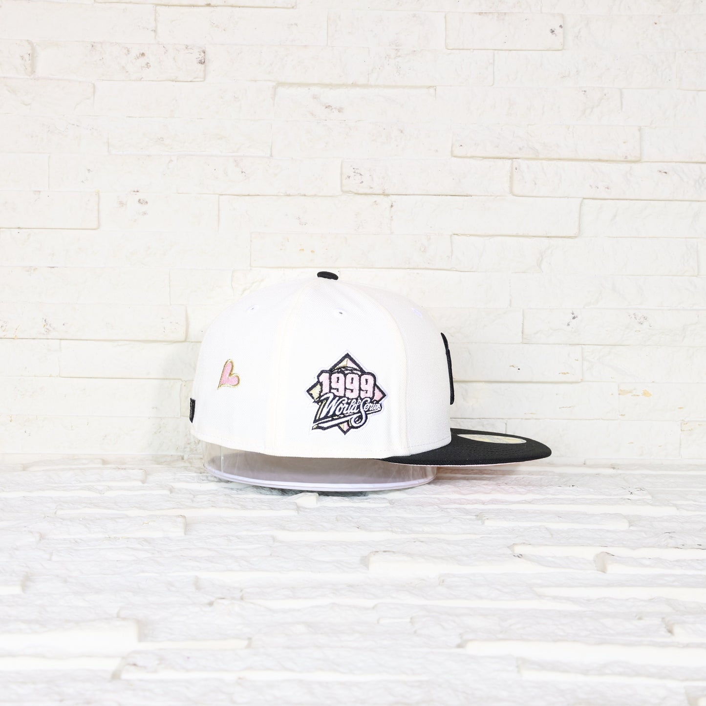Exclusive — New York Yankees Beige y Viscera Negra con Corazon 59FIFTY Fitted