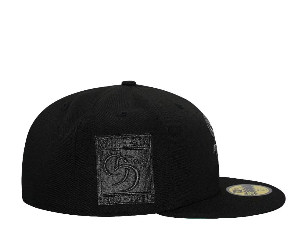 Chicago White Sox Negra Liquid Titanium Edition 59FIFTY Fitted