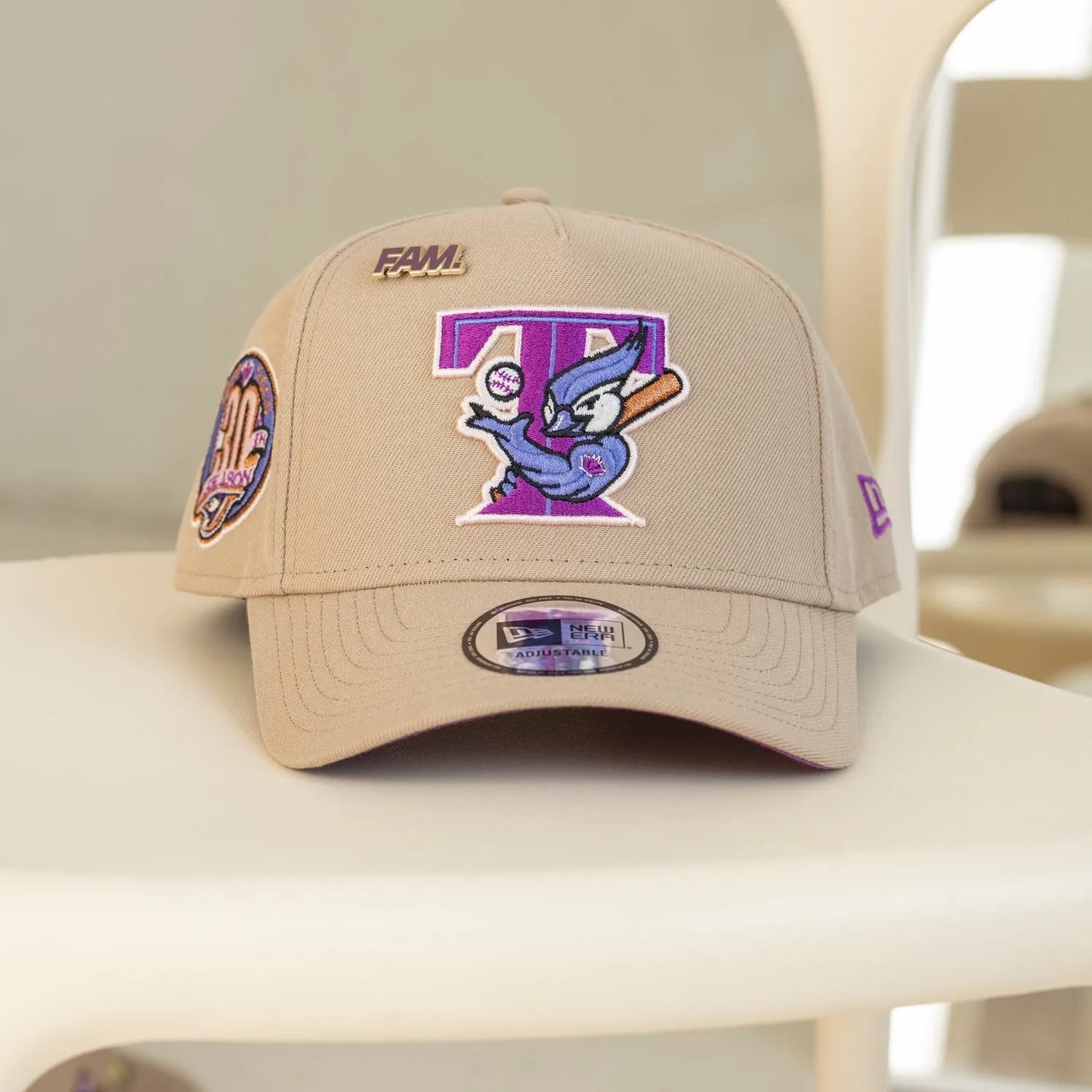 FAM Exclusive — Toronto Blue Jays Camel 9FORTY A-Frame Snapback