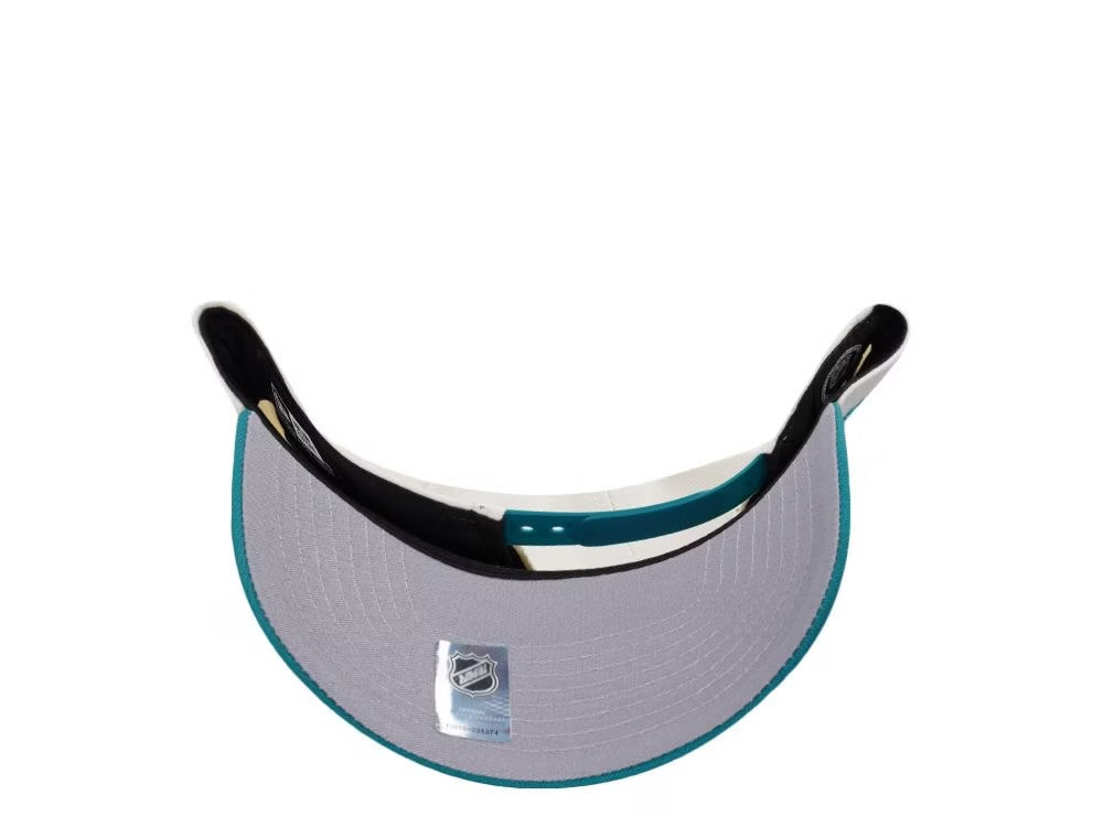 Anaheim Ducks Crema y Viscera Aqua 9FORTY A-Frame Snapback