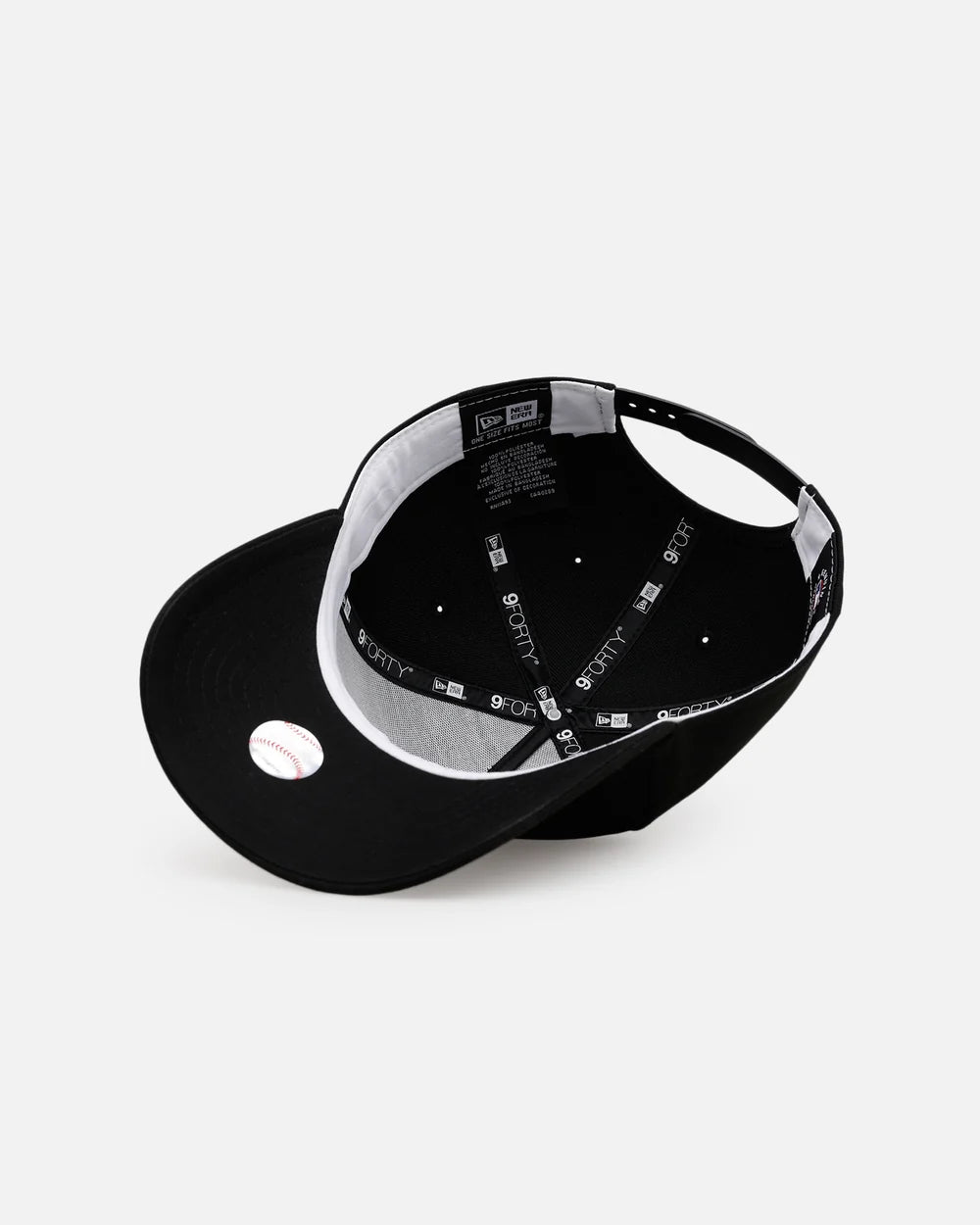 Chicago White Sox Easy Black 9FORTY A-Frame Snapback