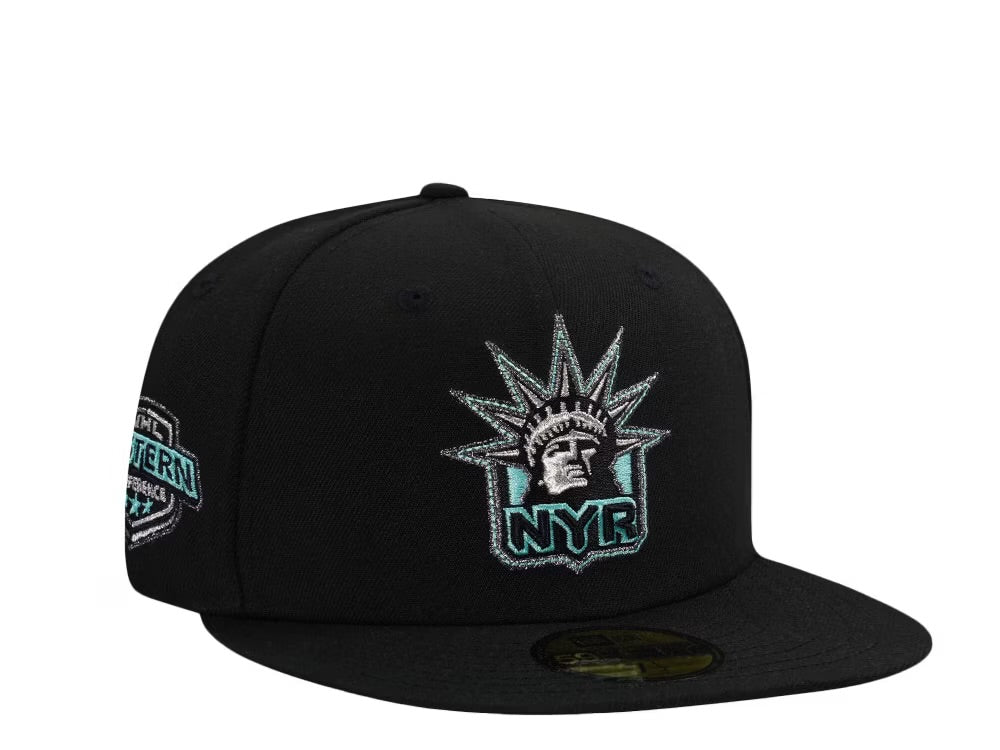 New York Rangers Tiffany Prime Edition Negra 59FIFTY Fitted