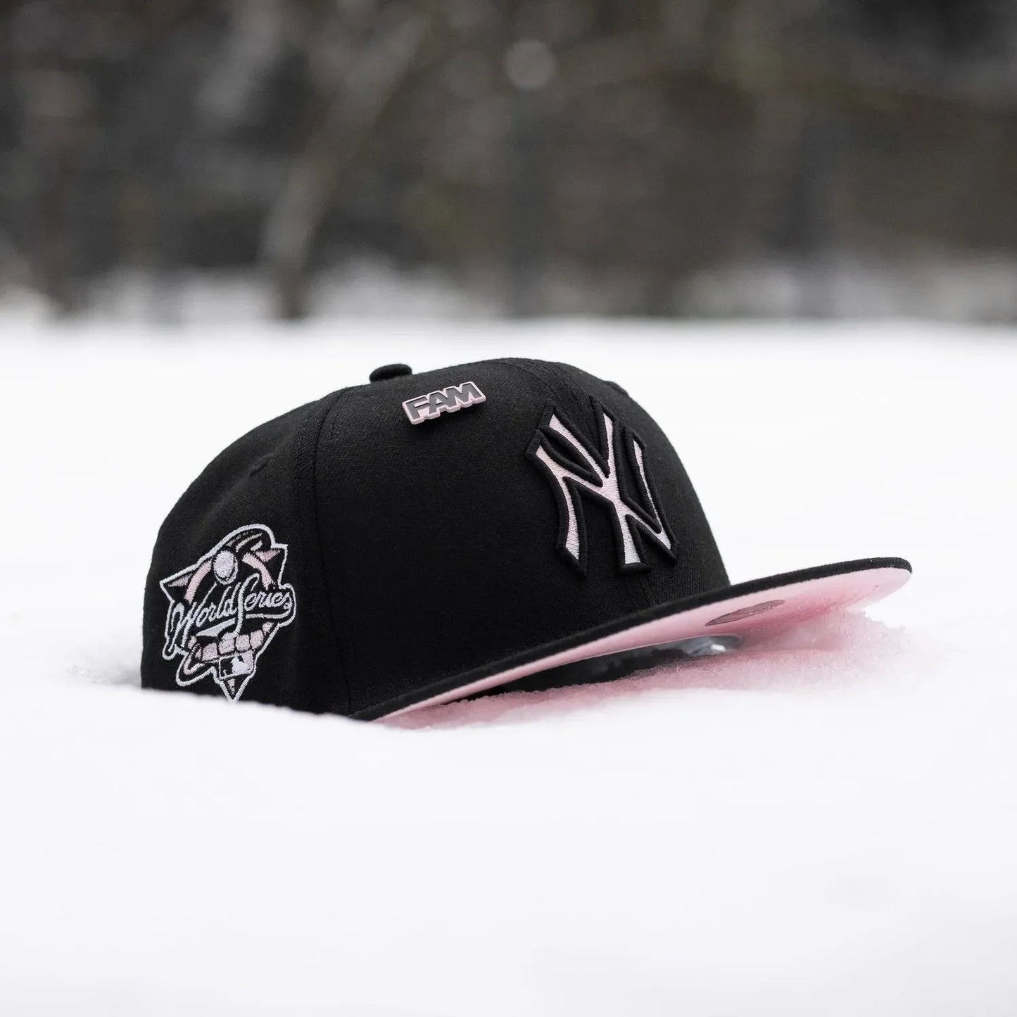 FAM Exclusive — New York Yankees Negra y Rosada 59FIFTY Fitted