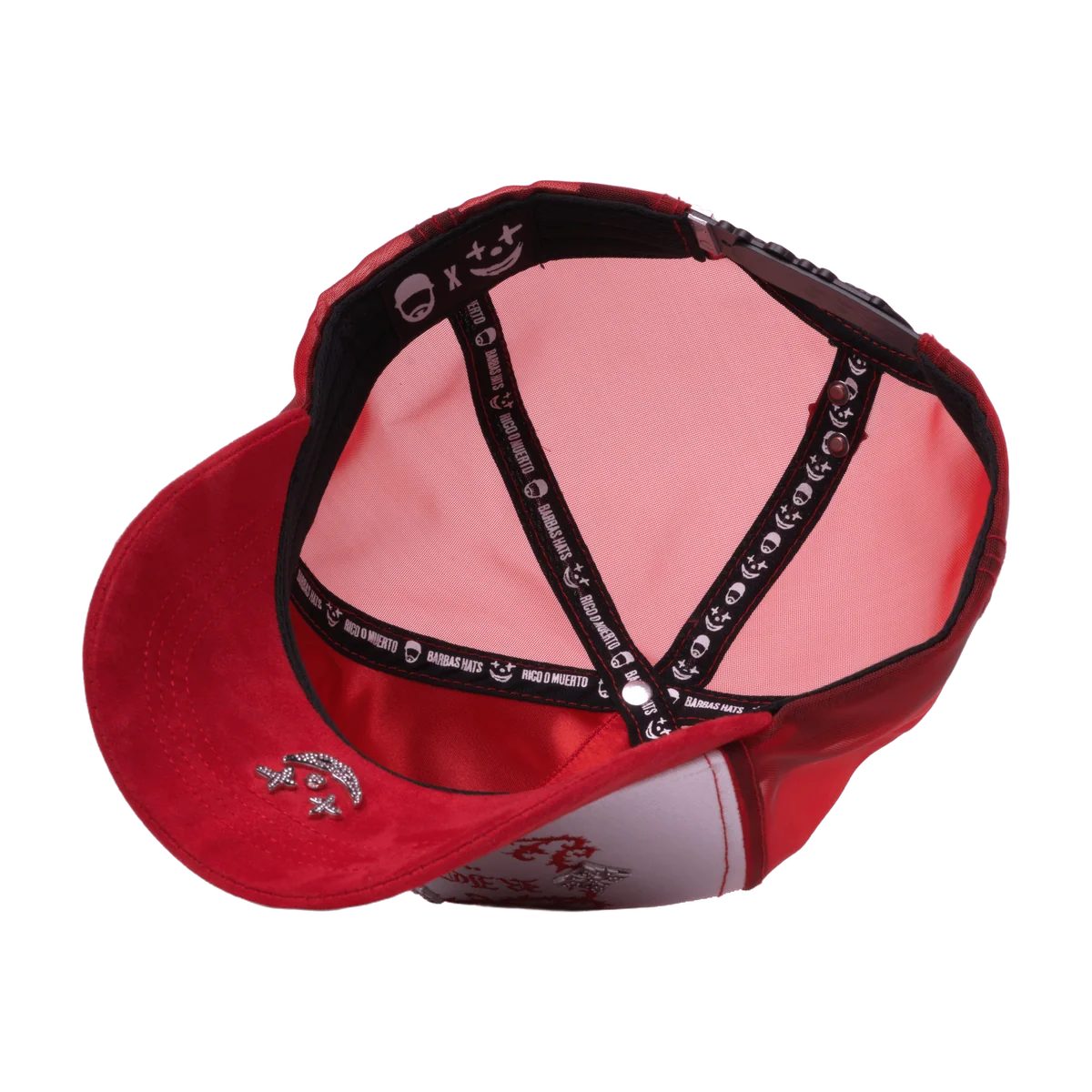 Richlife Red — El Barbas Hats x Rico o Muerto