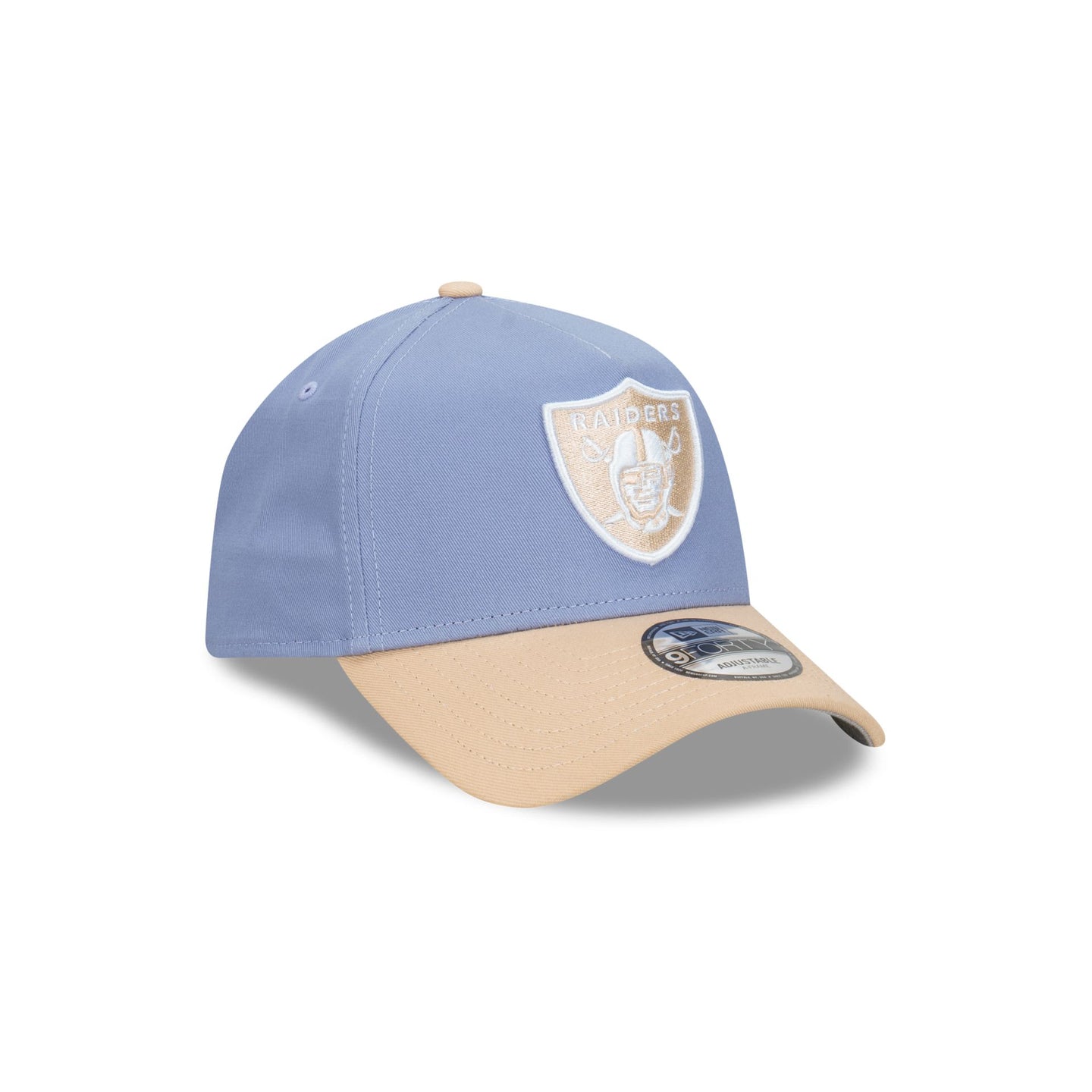 Las Vegas Raiders Blueberry Cream 9FORTY A-Frame Snapback