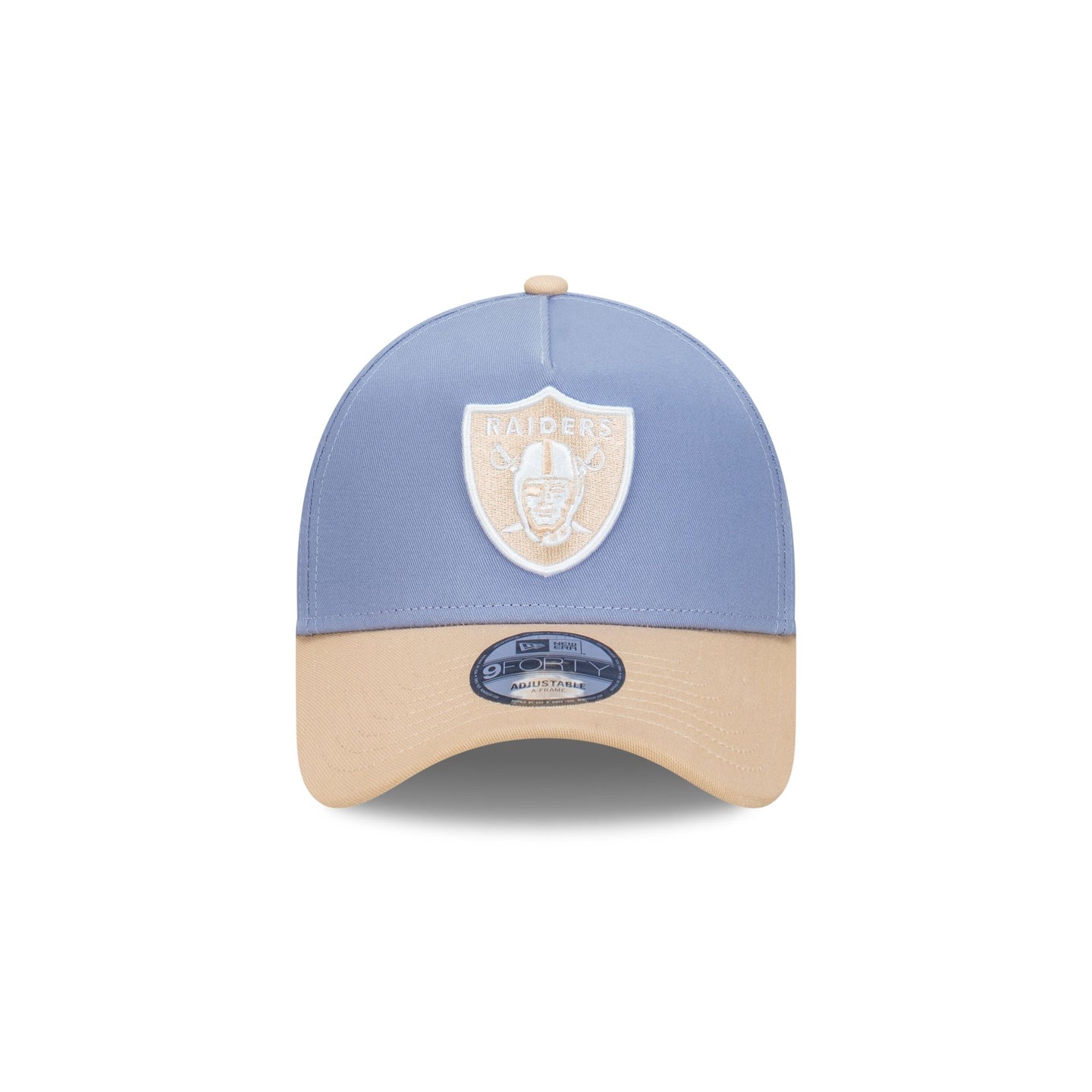 Las Vegas Raiders Blueberry Cream 9FORTY A-Frame Snapback