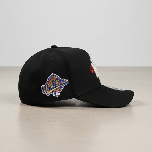 New York Yankees Black Rose Classic Edition 9FORTY A-Frame Snapback