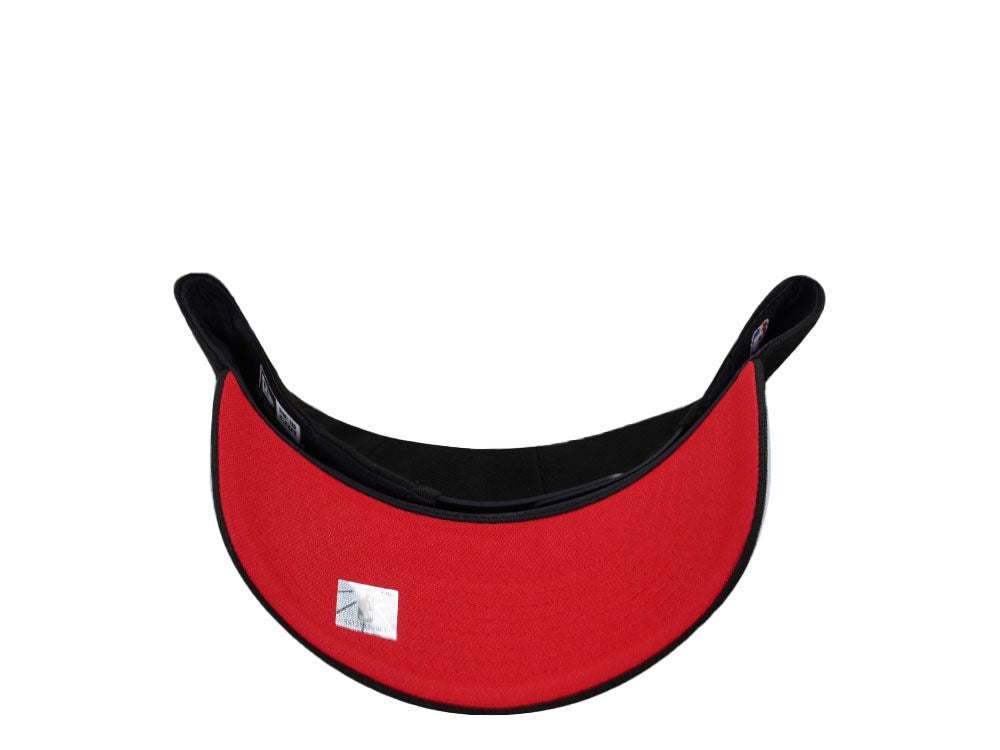 Chicago Bulls Negra y Roja 9FORTY A-Frame Snapback