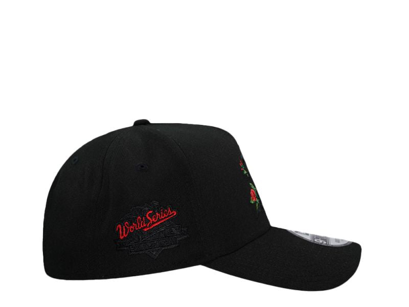 Oakland Athletic's Negra con Rosas 9FORTY A-Frame Snapback