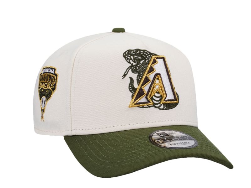 Arizona Diamondbacks Chrome Alpine Green Two Tone Edition 9FORTY A-Frame Snapback