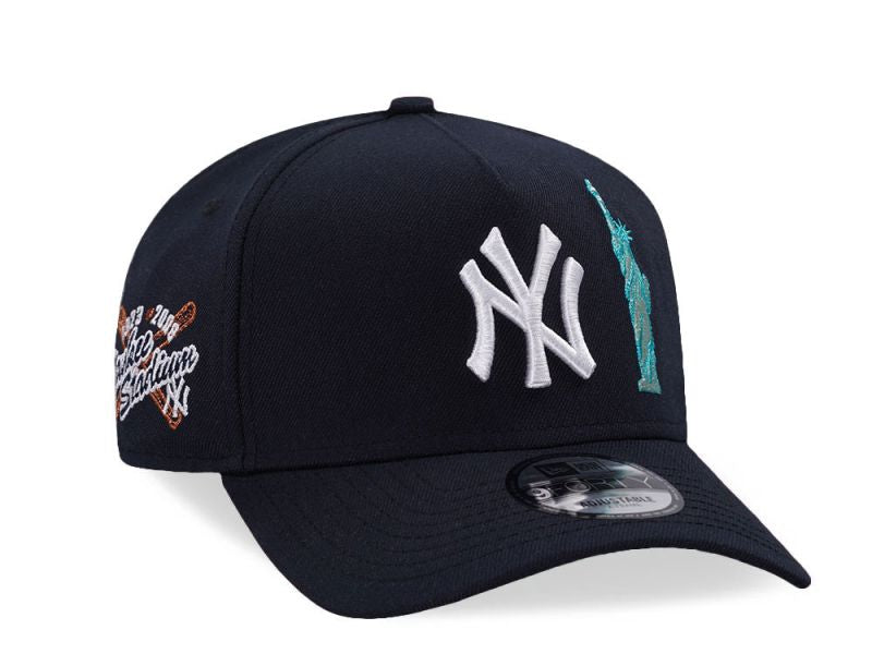 New York Yankees Azul Marino 9FORTY A-Frame Snapback