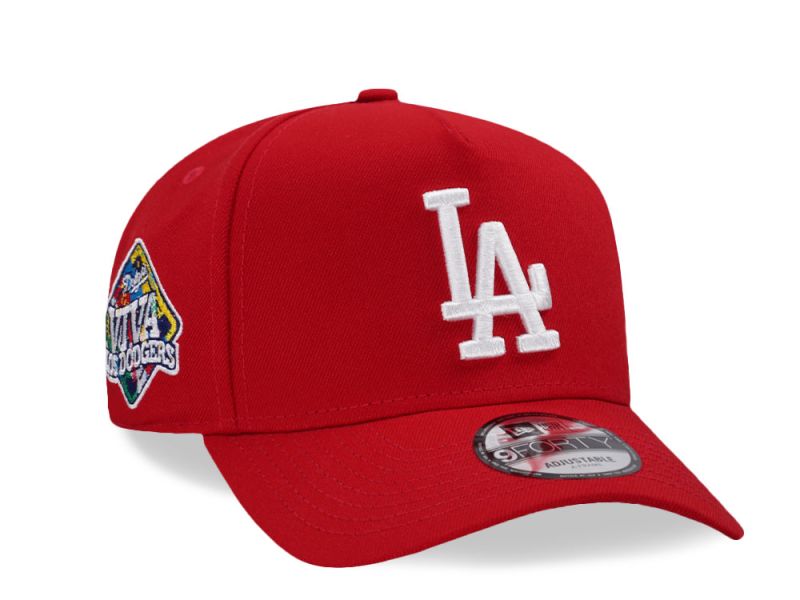 Los Angeles Dodgers Roja 9FORTY A-Frame Snapback
