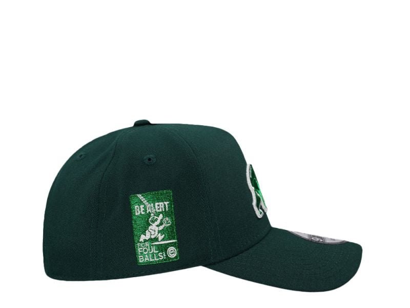 Chicago Cubs Verde 9FORTY A-Frame Snapback