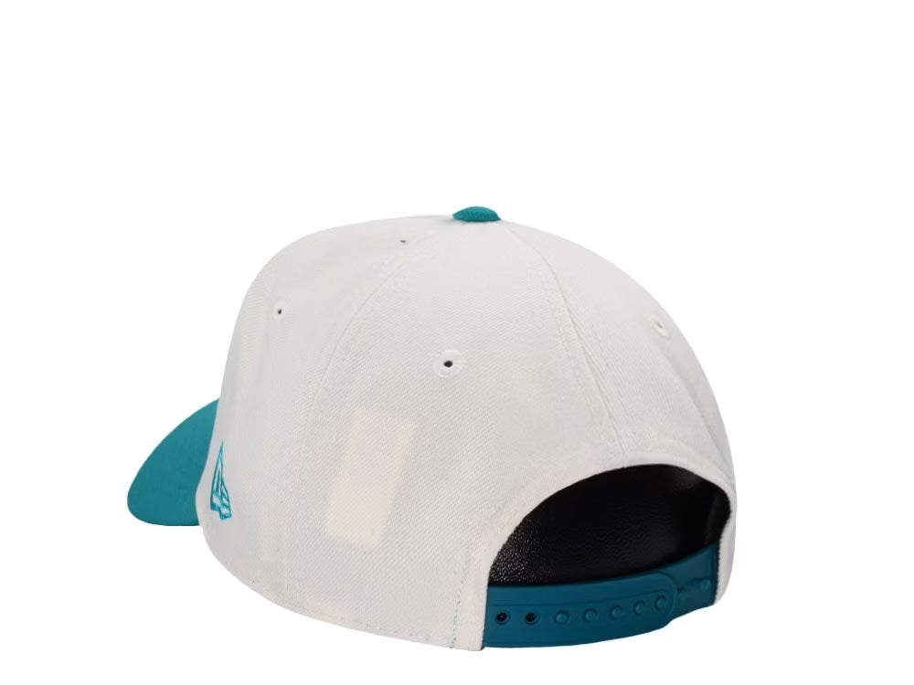 Anaheim Ducks Crema y Viscera Aqua 9FORTY A-Frame Snapback