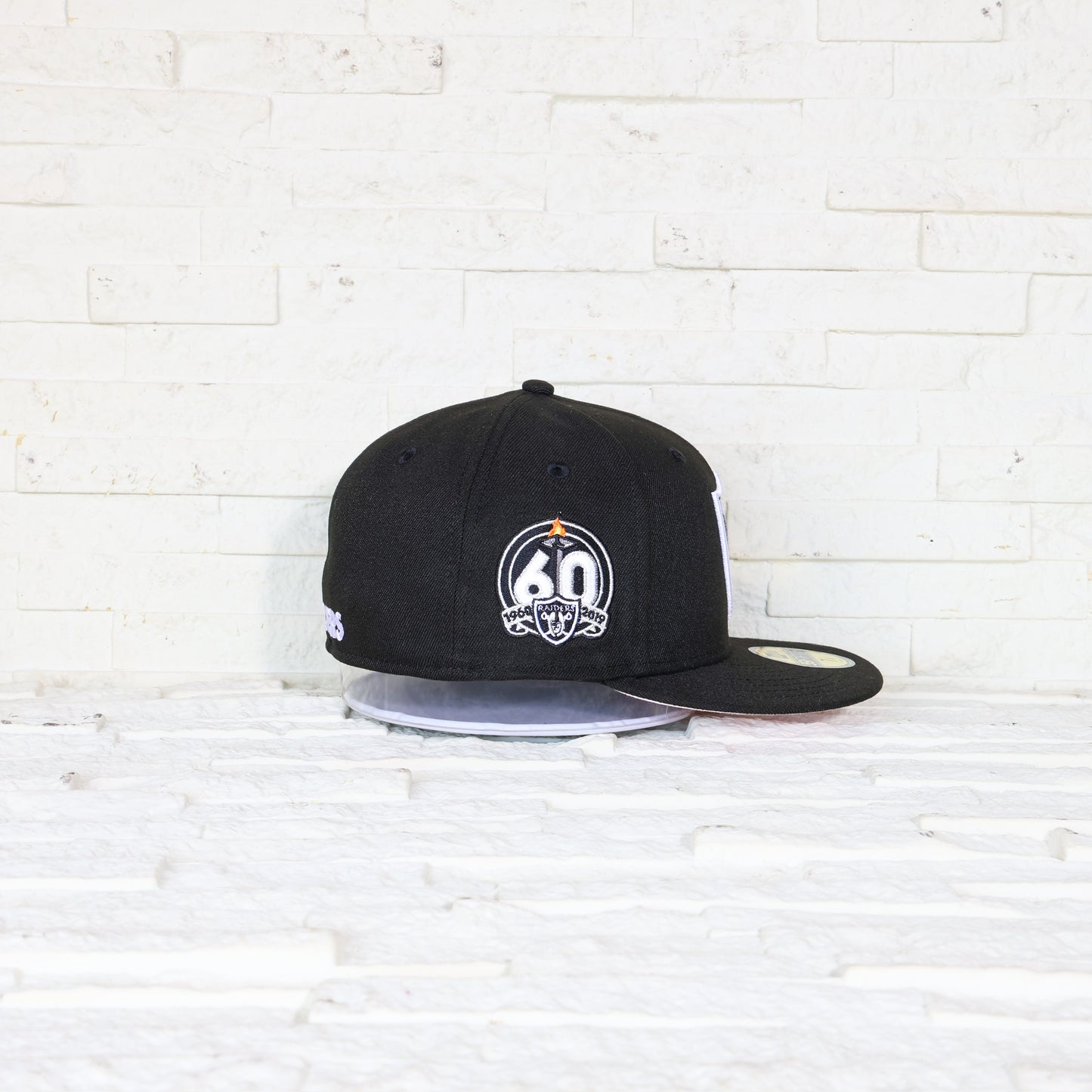 Hat Club Exclusive — Las Vegas Raiders 60th Anniversary Patch 59FIFTY Fitted