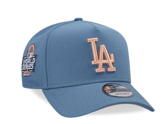 Los Angeles Dodgers Celeste 9FORTY A-Frame Snapback