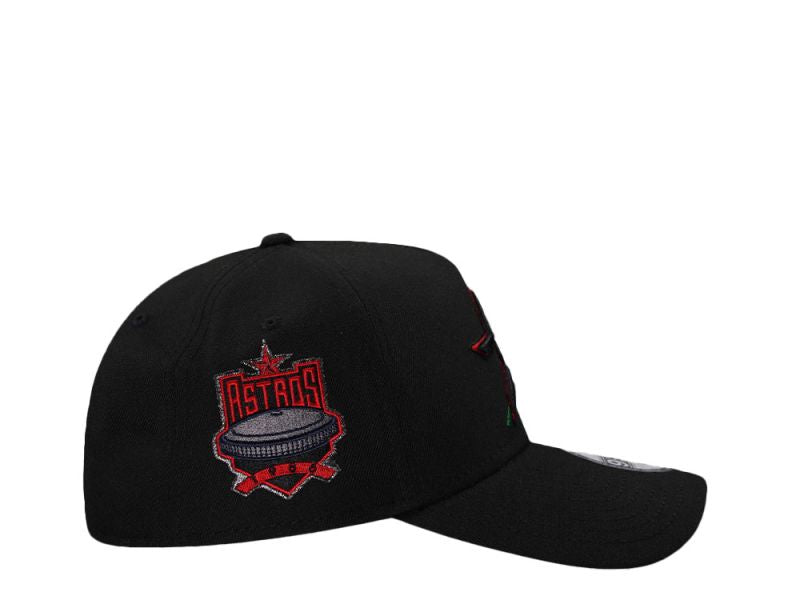Houston Astros Negra con Rosa 9FORTY A-Frame Snapback