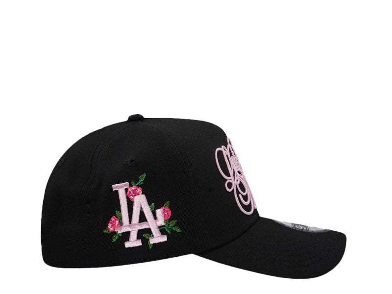 Los Angeles Dodgers Script Black Pink Edition 9FORTY A-Frame Snapback