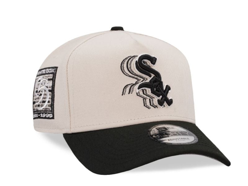 Chicago White Sox 95 Years Faded Stone Two Tone Edition 9FORTY A-Frame Snapback