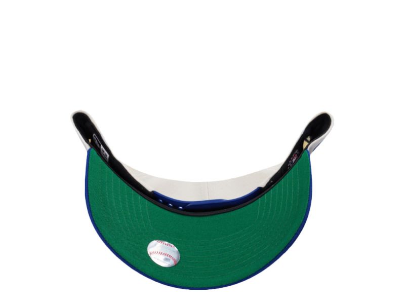 Los Angeles Dodgers Bleed Blue Chrome Two Tone Edition 9FORTY A-Frame Snapback