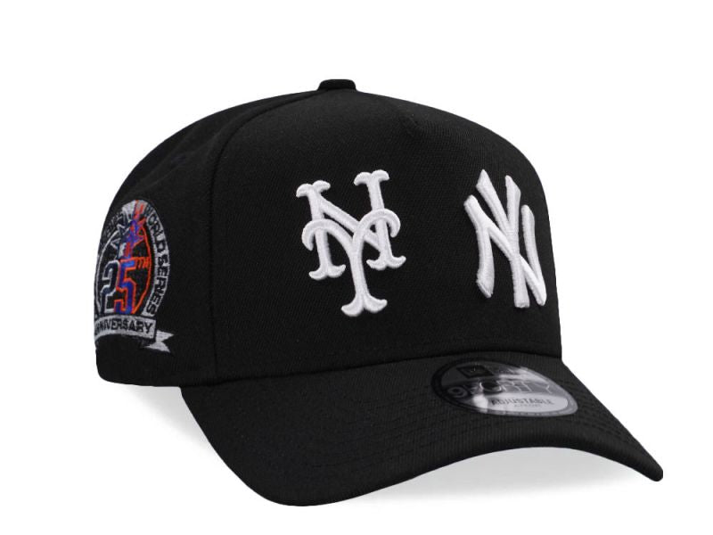 New York Subway Series 25th Anniversary Black Edition 9FORTY A-Frame Snapback