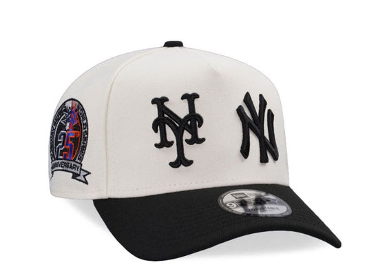 New York Subway Series 25th Anniversary Chrome Two Tone Edition 9FORTY A-Frame Snapback