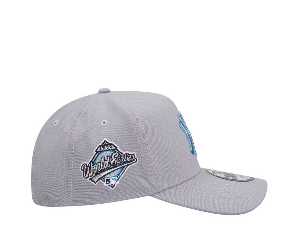 New York Yankees Gris 9FORTY A-Frame Snapback