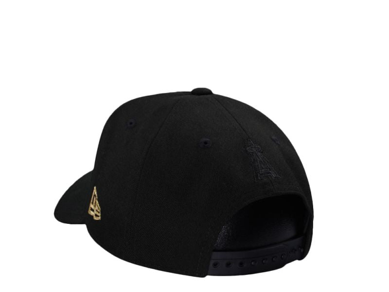 Anaheim Angels Metallic Black Prime Edition 9FORTY A-Frame Snapback
