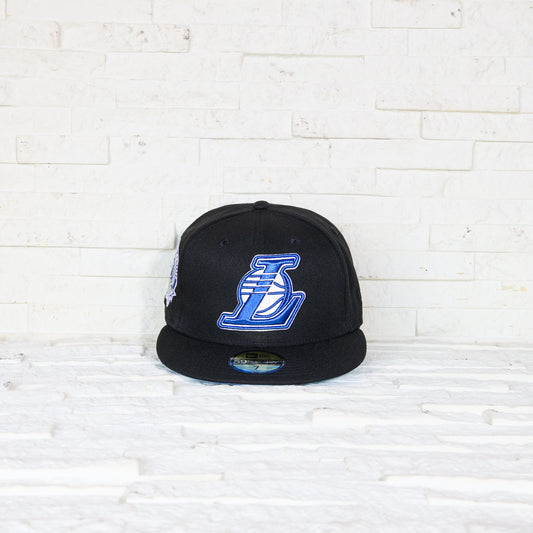 Los Angeles Lakers Negra 59FIFTY Fitted
