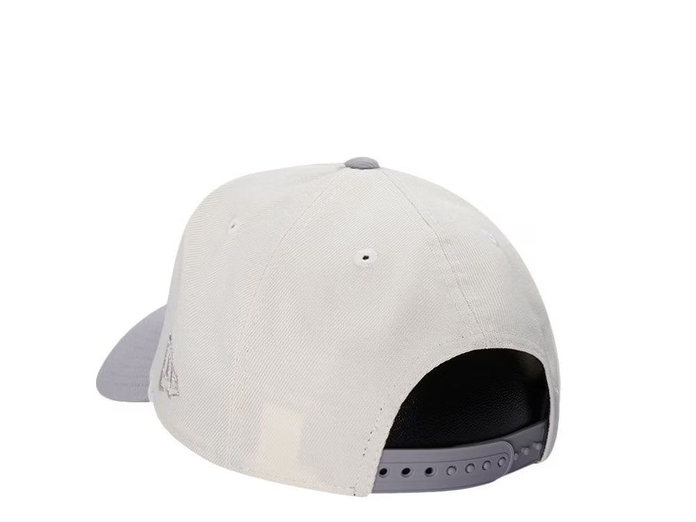 Chicago White Sox Crema y Viscera Gris 9FORTY A-Frame Snapback