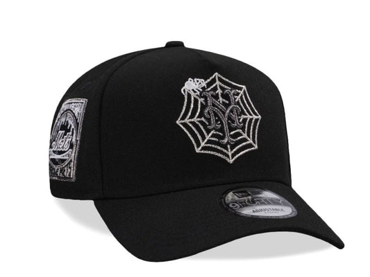 New York Mets Metallic Black Prime Edition 9FORTY A-Frame Snapback
