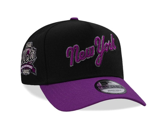 New York Mets Metallic Plum Two Tone Edition 9FORTY A-Frame Snapback