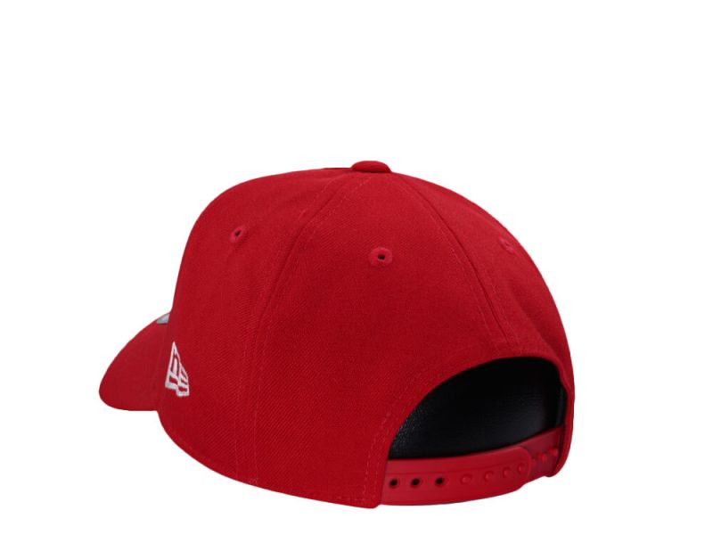 Los Angeles Dodgers Red Viva Upside Down Edition 9FORTY A-Frame Snapback