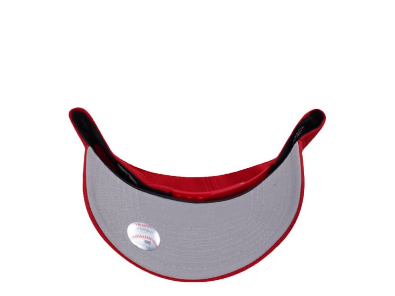 Los Angeles Dodgers Red Viva Upside Down Edition 9FORTY A-Frame Snapback