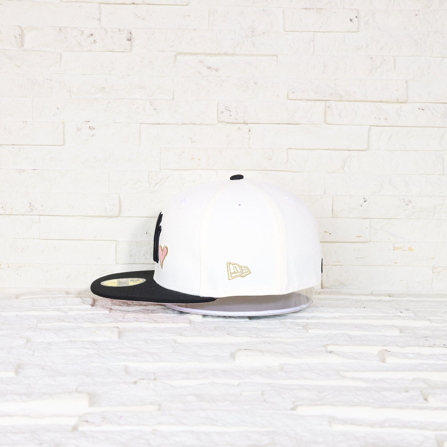Exclusive — New York Yankees Beige y Viscera Negra con Corazon 59FIFTY Fitted