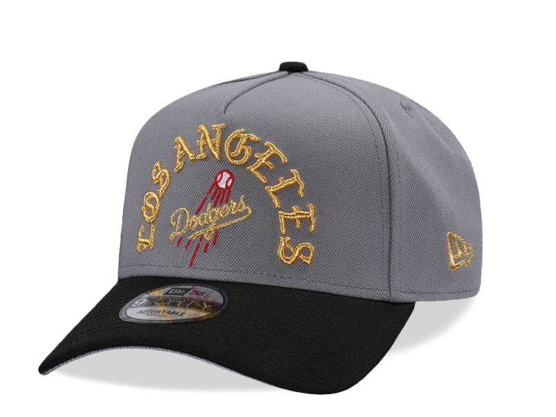Los Angeles Dodgers Graphite Two Tone Edition 9FORTY A-Frame Snapback
