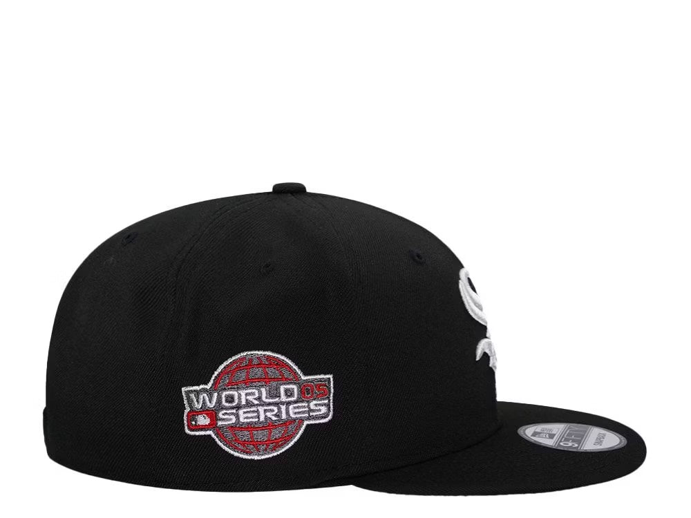 Chicago White Sox Negra 9FIFTY Snapback