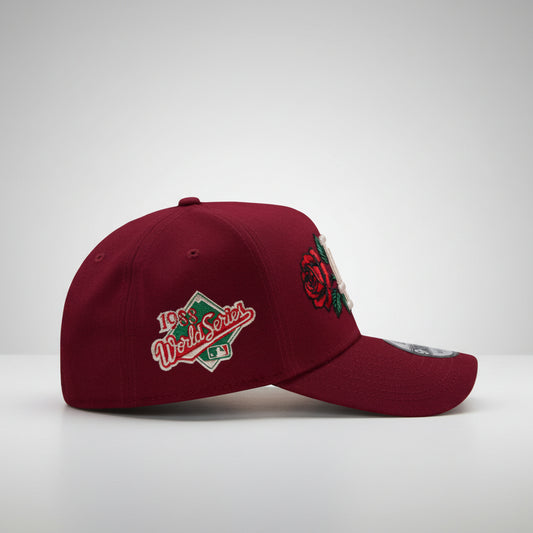 Los Angeles Dodgers 1988 World Series Rose Edition 9FORTY A-Frame Snapback