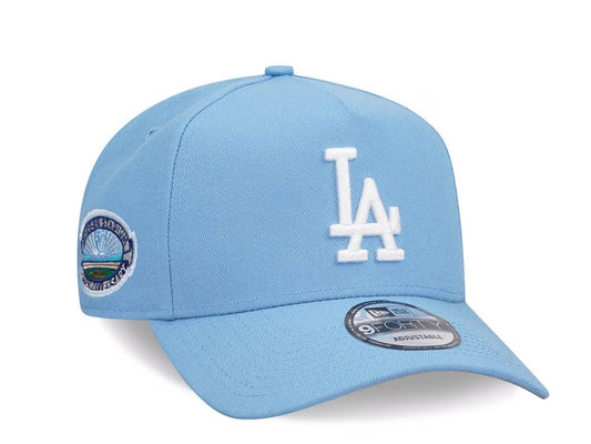 Los Angeles Dodgers Celeste 9FORTY A-Frame Snapback