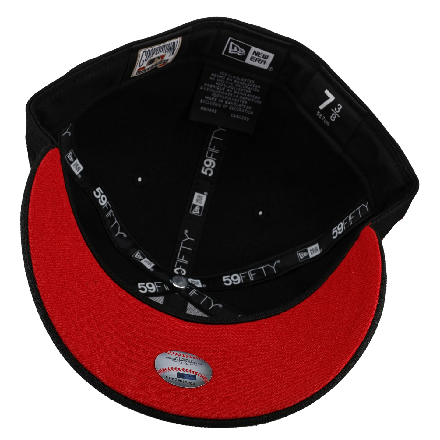 Capsule Exclusive — Anaheim Angels Celestial Metallic Blackout 59FIFTY Fitted