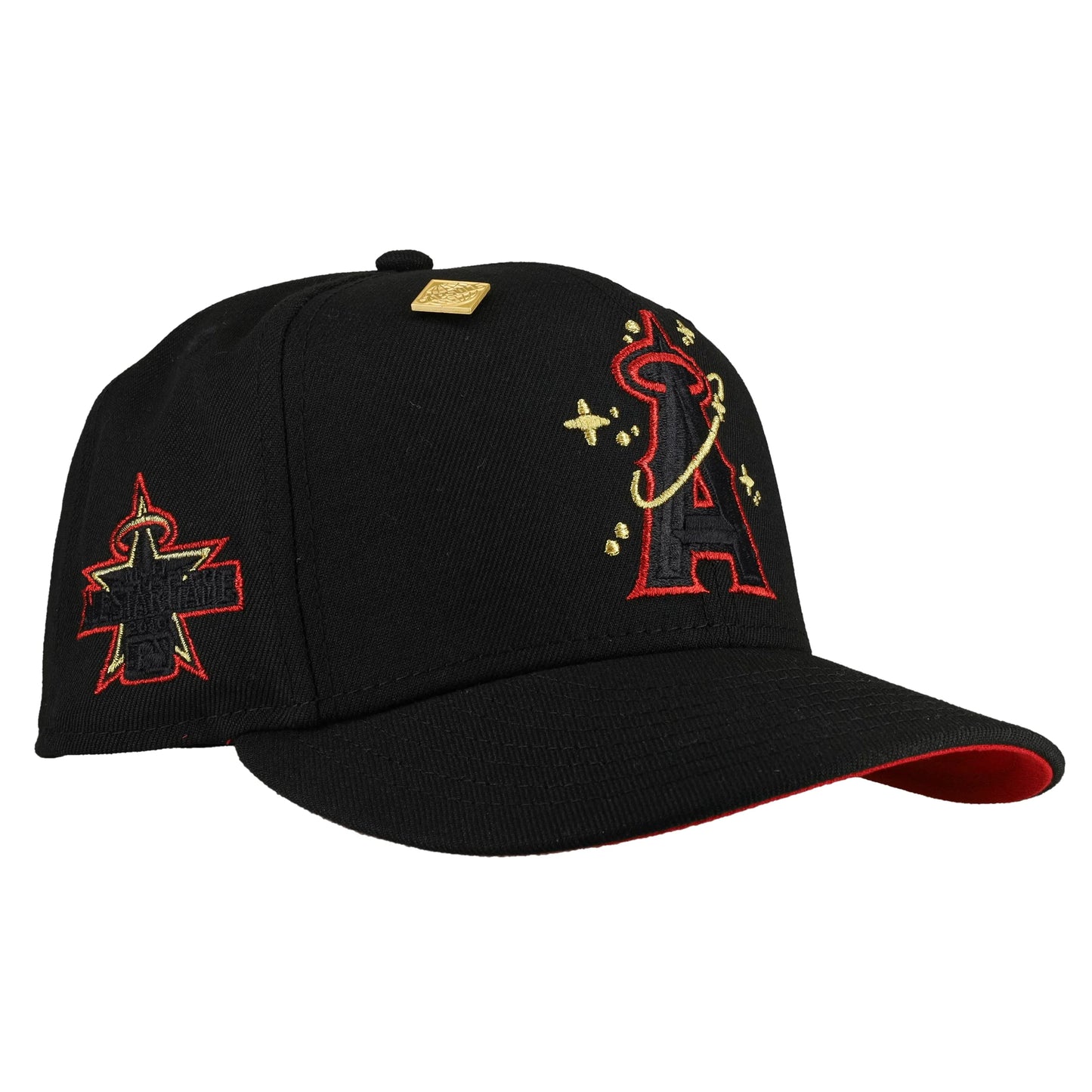 Capsule Exclusive — Anaheim Angels Celestial Metallic Blackout 59FIFTY Fitted