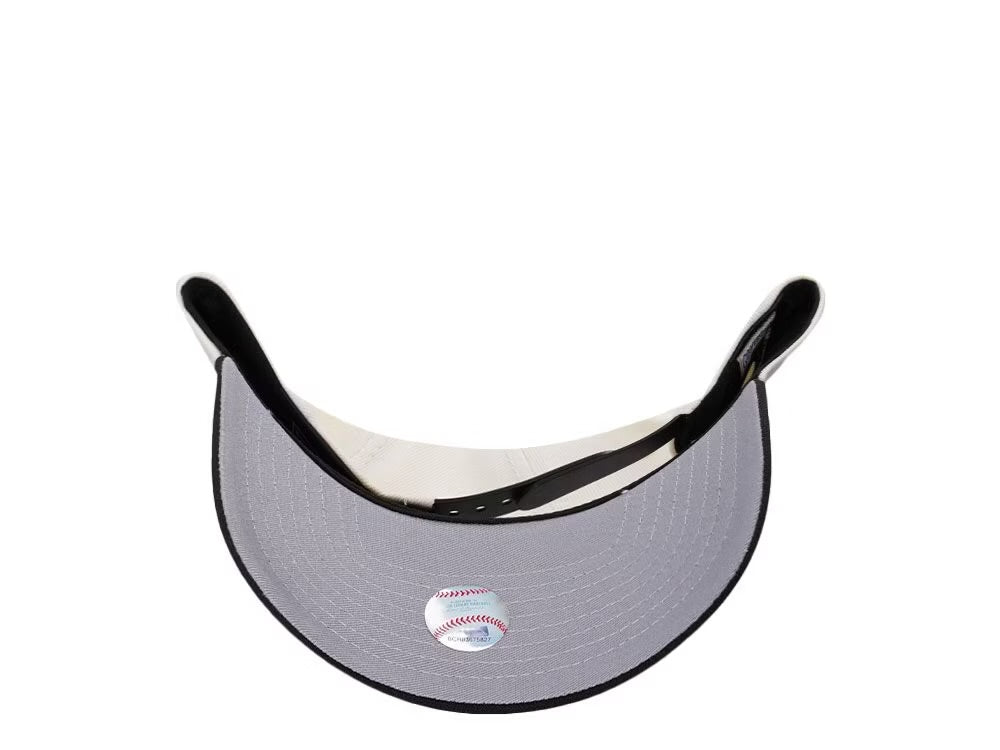 Los Angeles Dodgers Crema y Viscera Negra 9FORTY A-Frame Snapback