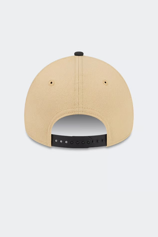 Chicago Bulls Beige y Viscera Negra 9FORTY A-Frame Snapback